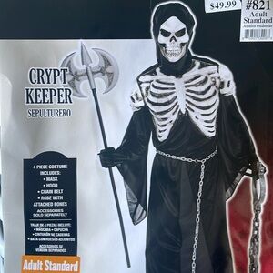 Crypt Keeper Adult Costume! New!